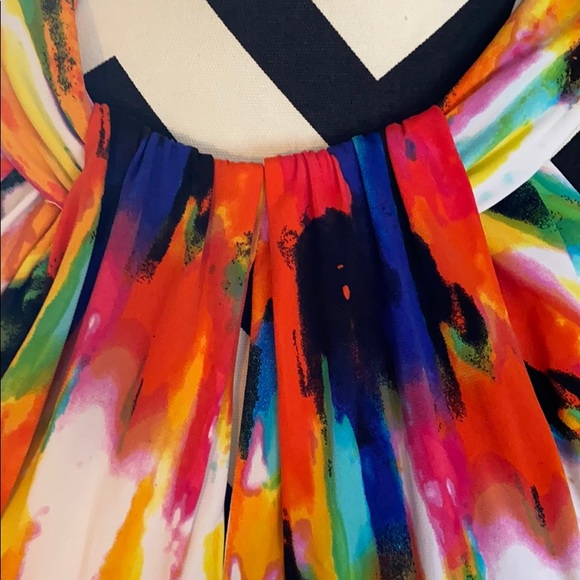 💰SOLD 💰3/$30 Sale 😃 Multicolored Dress - Picture 4 of 7